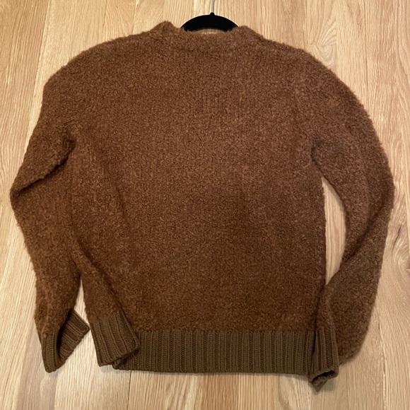 Theory Boucle Combo PO Bright Cocoa Airy Snow L099714R size S - Picture 5 of 9
